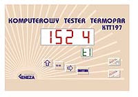 Komputerowy tester termoelementw KKT197